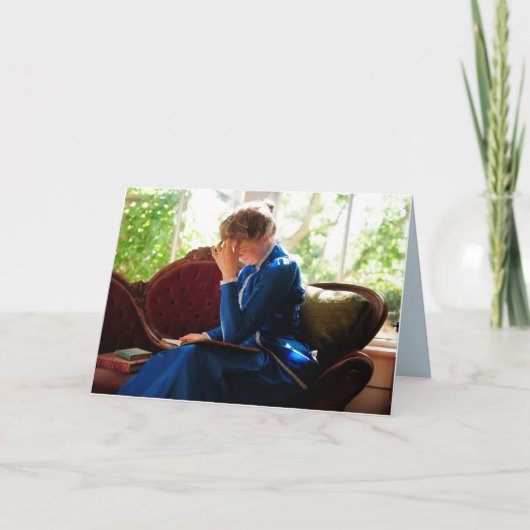 レディ読ズ、ビクトリアン引用文 カード (正面)