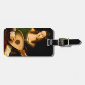 レディ遊ズルテファインアートルネッサンス絵を描ズ ラゲッジタグ (正面横)