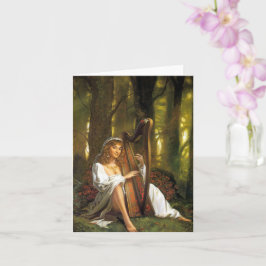 レディ遊ズ・ア・ハープ・カード カード