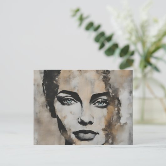 レディ顔 ポストカード (スタンド正面)