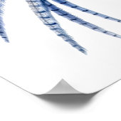 レディ飛んでいるアムハーストフェアサンプリント ポスター (角)