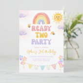 レディ2パーティの招待状 招待状 (スタンド正面)