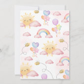 レディ2パーティー2nd誕生日 招待状 (裏面)