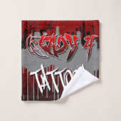 レディ4 Tattoosタオルセット3 バスタオルセット (ウォッシュタオル)