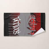 レディ4 Tattoosタオルセット3 バスタオルセット (ハンドタオル)