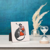 レディ・アンド・レパード フォトプラーク (インサイチュ)