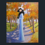 レディ・イン・ザ・パークのポスター ポスター<br><div class="desc">オリジナルアクリル絵画アールデコ・レディーズバイ・ディアン…... 美しい秋の日に公園で散歩する美しく時間の無い女エレガント性とファッショナブル。家素晴らしやオフィスのアクセントやギフト素晴らしアイテム。</div>