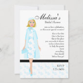 レディ・イン・ブルー 招待状 (正面)