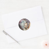 「レディ・オブ考え」ステッカー ラウンドシール (封筒)