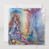 レディ・オブ・ザ・レイク , 鮮やかな明るい青とピンク (裏面)