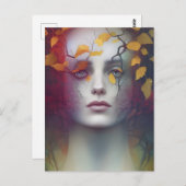 レディ・オブ・自然 ポストカード (正面/裏面)