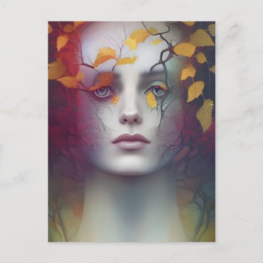 レディ・オブ・自然 ポストカード (正面)