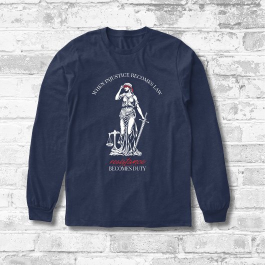 レディ・ジャスティスの抵抗 トライブレンドＴシャツ