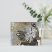 レディ・ジャスティス像 ポストカード (スタンド正面)