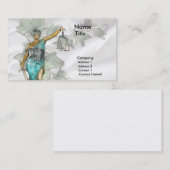 レディ・ジャスティス1 名刺 (正面/裏面)