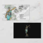 レディ・ジャスティス1 名刺 (正面/裏面)