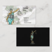 レディ・ジャスティス1 名刺 (正面/裏面)