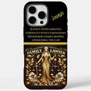 レディ・ジャスティス:家族法の優雅さ iPhone 16 PRO MAXケース