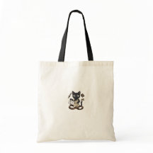 レディ・ジャスティス 黒猫 ロースクール トートバッグ