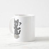 レディ・ジャスティス 黒猫 弁護士 コーヒーマグ コーヒーマグカップ (正面左)