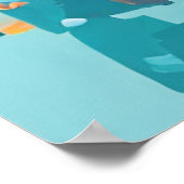 レディ・ダイアナポップ・アートの・アート・ポスター ポスター (角)