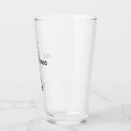 レディ・パーソナライズされたゴルファーの名前と年 タンブラーグラス (左)