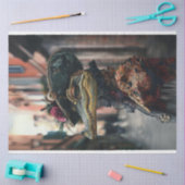 レディ・ビクトリアンゲーター・デコパージュ 薄葉紙 (クラフト)