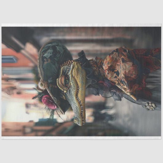 レディ・ビクトリアンゲーター・デコパージュ 薄葉紙 (正面)