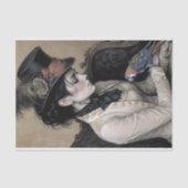 レディ・ビクトリアンパロット・デコペ 薄葉紙 (正面)