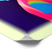 レディ・ファンキーデジタル・アートワーク ポスター (角)