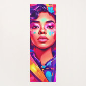 レディ・ファンキーデジタル・アートワーク ヨガマット (裏面)