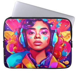 レディ・ファンキーデジタル・アートワーク ラップトップスリーブ