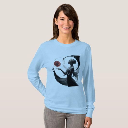 レディ・フラワーズ Tシャツ (正面フル)