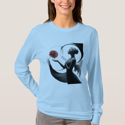 レディ・フラワーズ Tシャツ (正面)