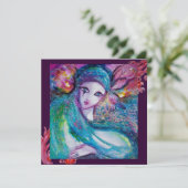 レディ ブルー マスク マスカレード パーティー, 赤紫の渦巻き 招待状 (スタンド正面)