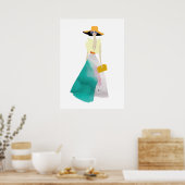 レディ ポスター (キッチン)