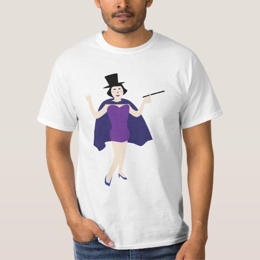 レディ・マジシャン Tシャツ (正面)
