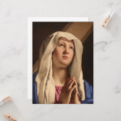 レディ・マドンナ祈ズ(ヴァージン・メアリー) （クリスチャン・アート） カード (正面/裏面インサイチュ)