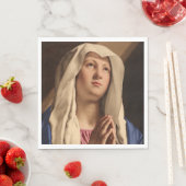 レディ・マドンナ祈ズ(ヴァージン・メアリー) （クリスチャン・アート） スタンダードランチョンナプキン (インサイチュ)