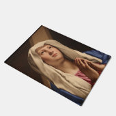 レディ・マドンナ祈ズ(ヴァージン・メアリー) （クリスチャン・アート） ドアマット (アングル)