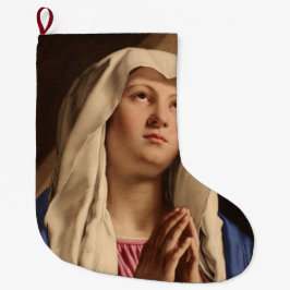 レディ・マドンナ祈ズ(ヴァージン・メアリー) （クリスチャン・アート） ラージクリスマスストッキング