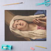 レディ・マドンナ祈ズ(ヴァージン・メアリー) （クリスチャン・アート） 薄葉紙 (クラフト)