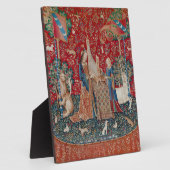 レディ&ユニコーン中世タペストリー聴聞会 フォトプラーク (側面)