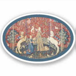 レディ&ユニコーン（味）ビニールステッカー シール