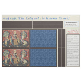 レディ&ユニコーンDIYマグラグ ファブリック