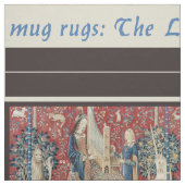 レディ&ユニコーンDIYマグラグ ファブリック (見本)