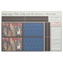 レディ&ユニコーンDIYマグラグ ファブリック