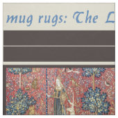 レディ&ユニコーンDIYマグラグ ファブリック (見本)