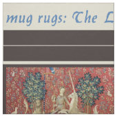 レディ&ユニコーンDIYマグラグ ファブリック (見本)