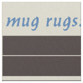 レディ&ユニコーンDIYマグラグ ファブリック (クローズアップ)